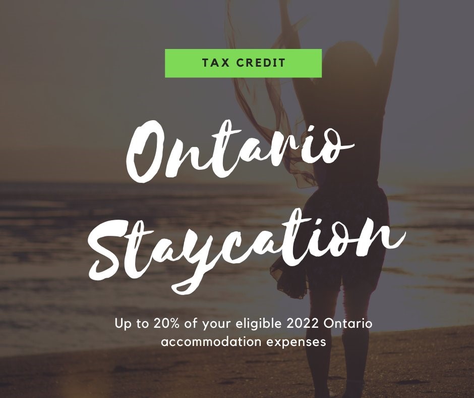 Ontario Staycation Tax Credit